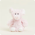 Image 95: Microwavable Pink Elephant Stuffed Animal Warmies Junior