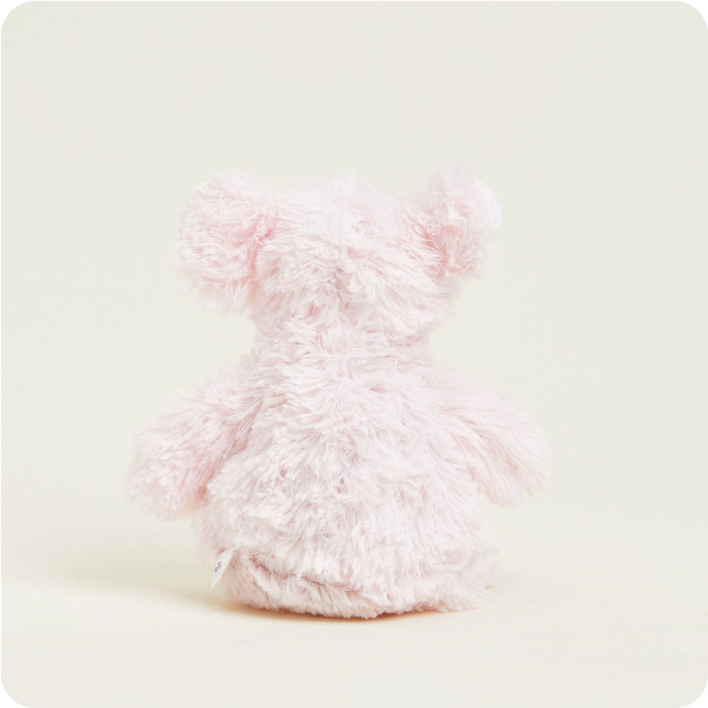 Image 98: Microwavable Pink Elephant Heating Pad Warmies Junior