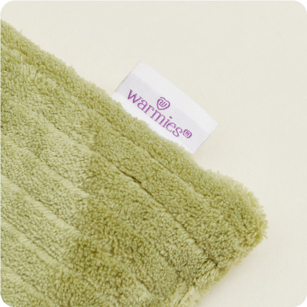 Image 79: Revitalize with Warmies USA's Spa Green Hot-Pak®—microwave, embrace, and unwind in luxury.