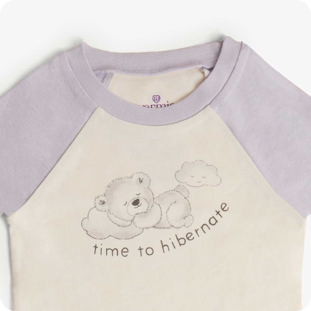 Image 91: Fluffy Marshmallow Bear Pajamas Kids - Warmies