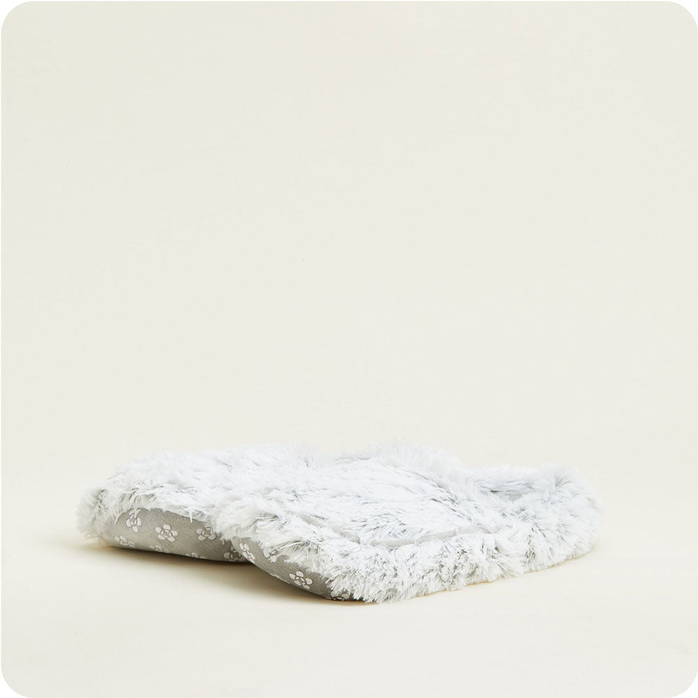 Image 98: Relax with Microwavable Gray Warmies Slippers