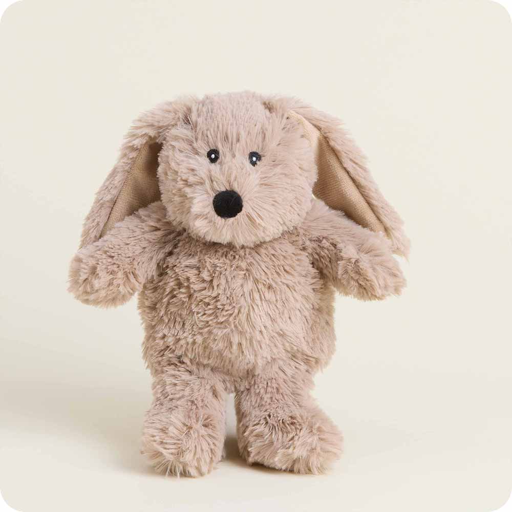 Image 103: Soft Warm Weighted Brown Bunny Plush Warmies Junior