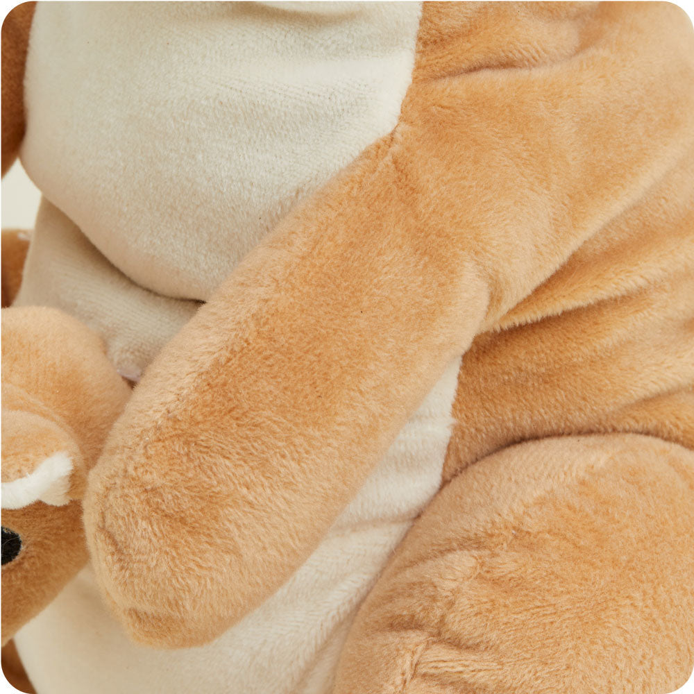 Image 100: Soft Warm Weighted Kangaroo Plush Warmies