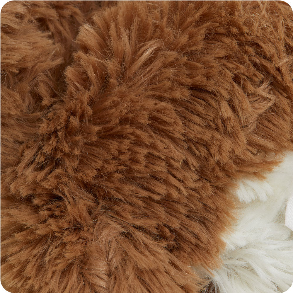 Image 101: Soft Warm Weighted Cow Plush Warmies Junior