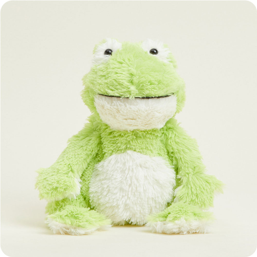 Image 98: Microwavable Frog Stuffed Animal Warmies