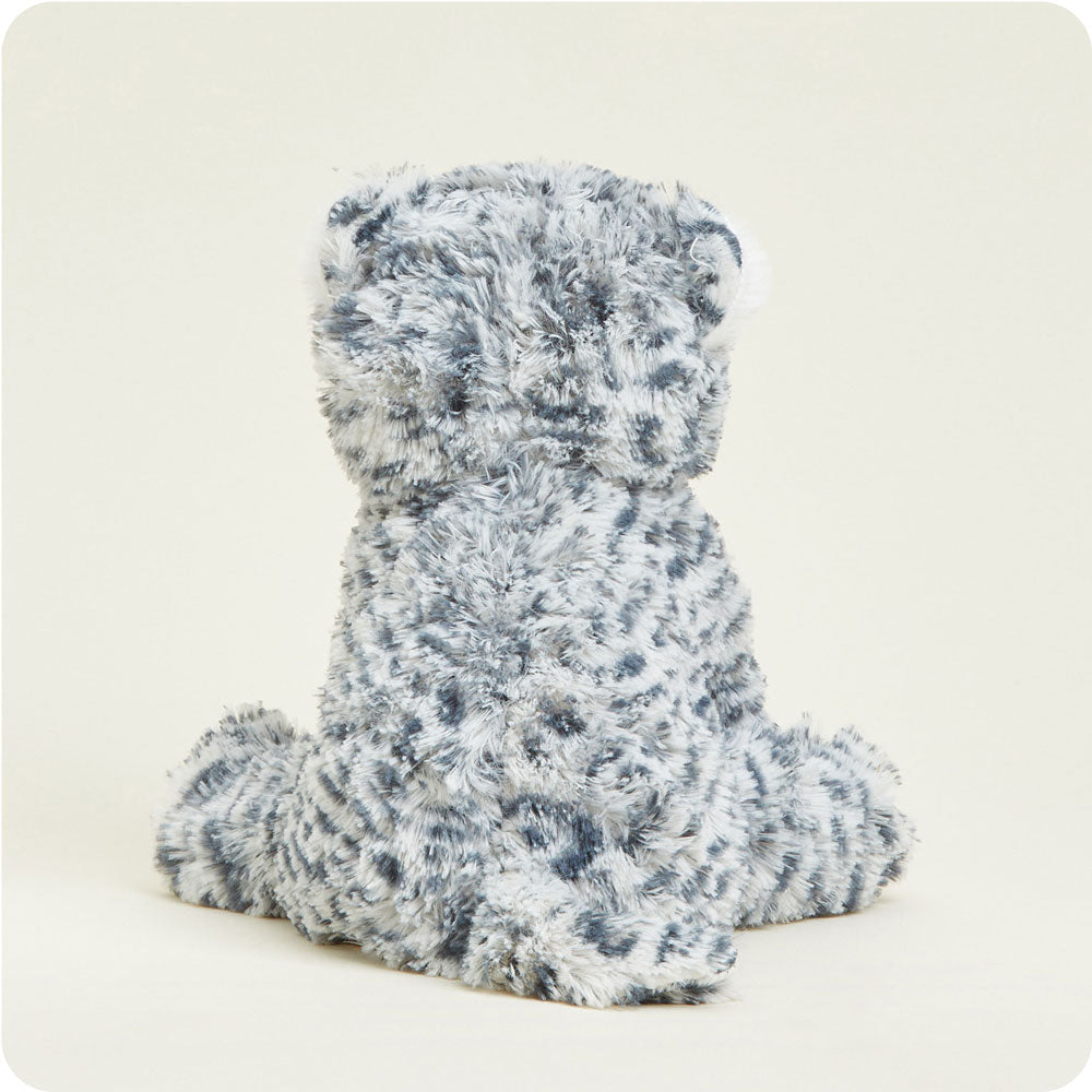 Image 105: Microwavable Snow Leopard Heating Pad Warmies
