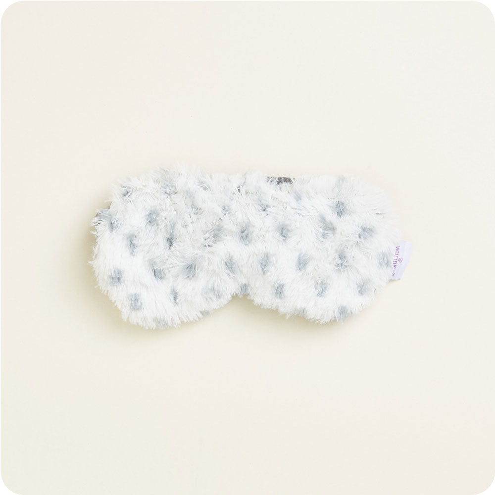 Image 90: Microwavable Snowy Warmies Eye Mask - Warmies USA