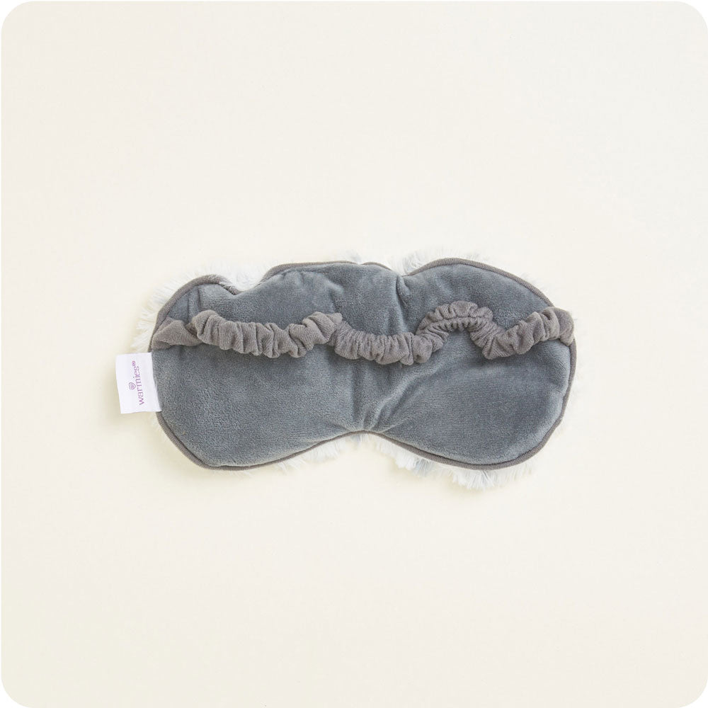 Image 92: Indulge in warmth with Microwavable Snowy Eye Mask by Warmies USA.