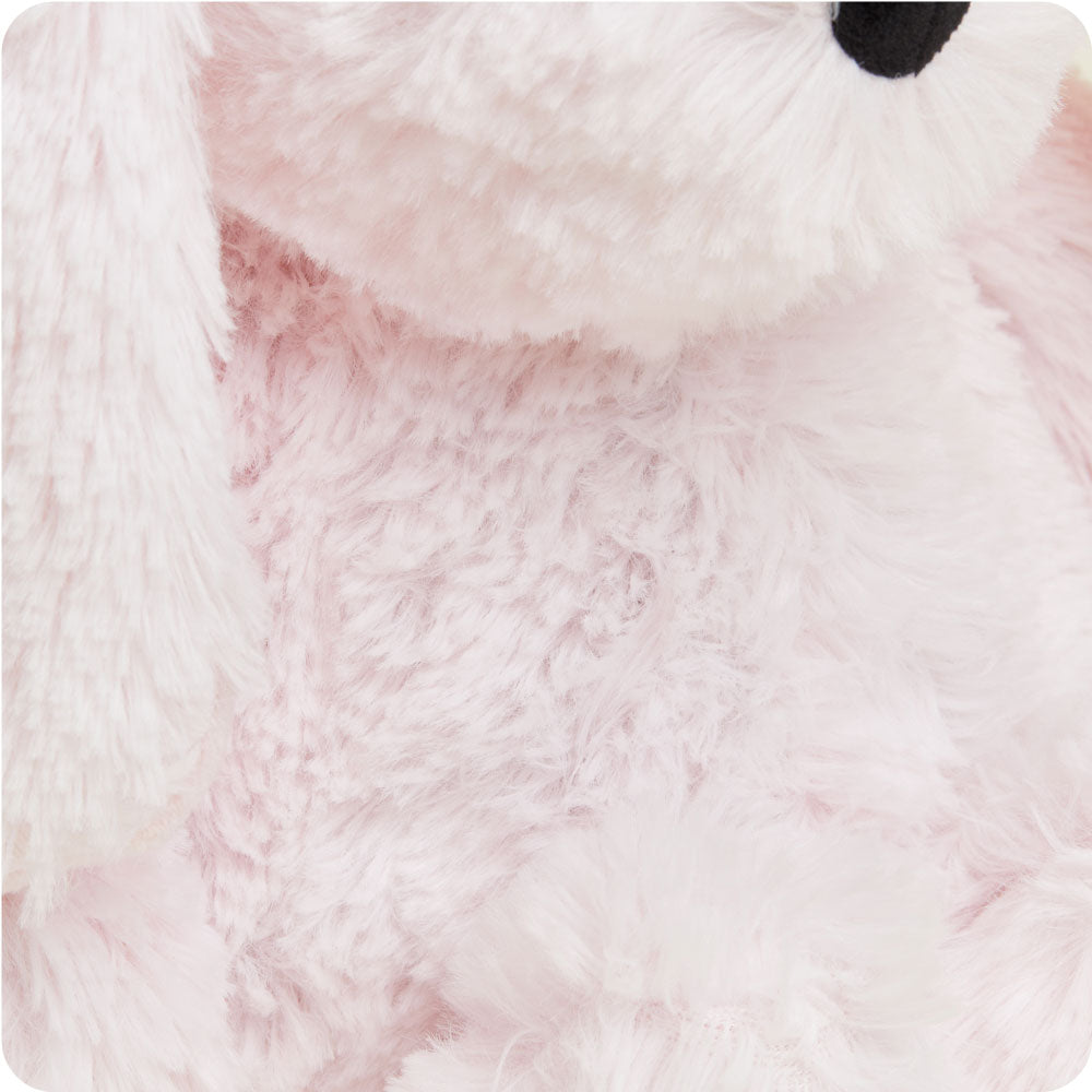 Image 110: Soft Warm Weighted Pink Bunny Plush Warmies