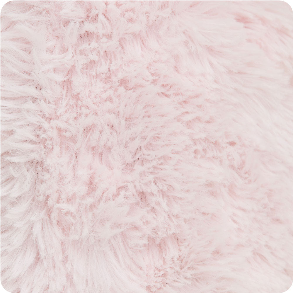 Image 100: Soft Warm Weighted Pink Elephant Plush Warmies