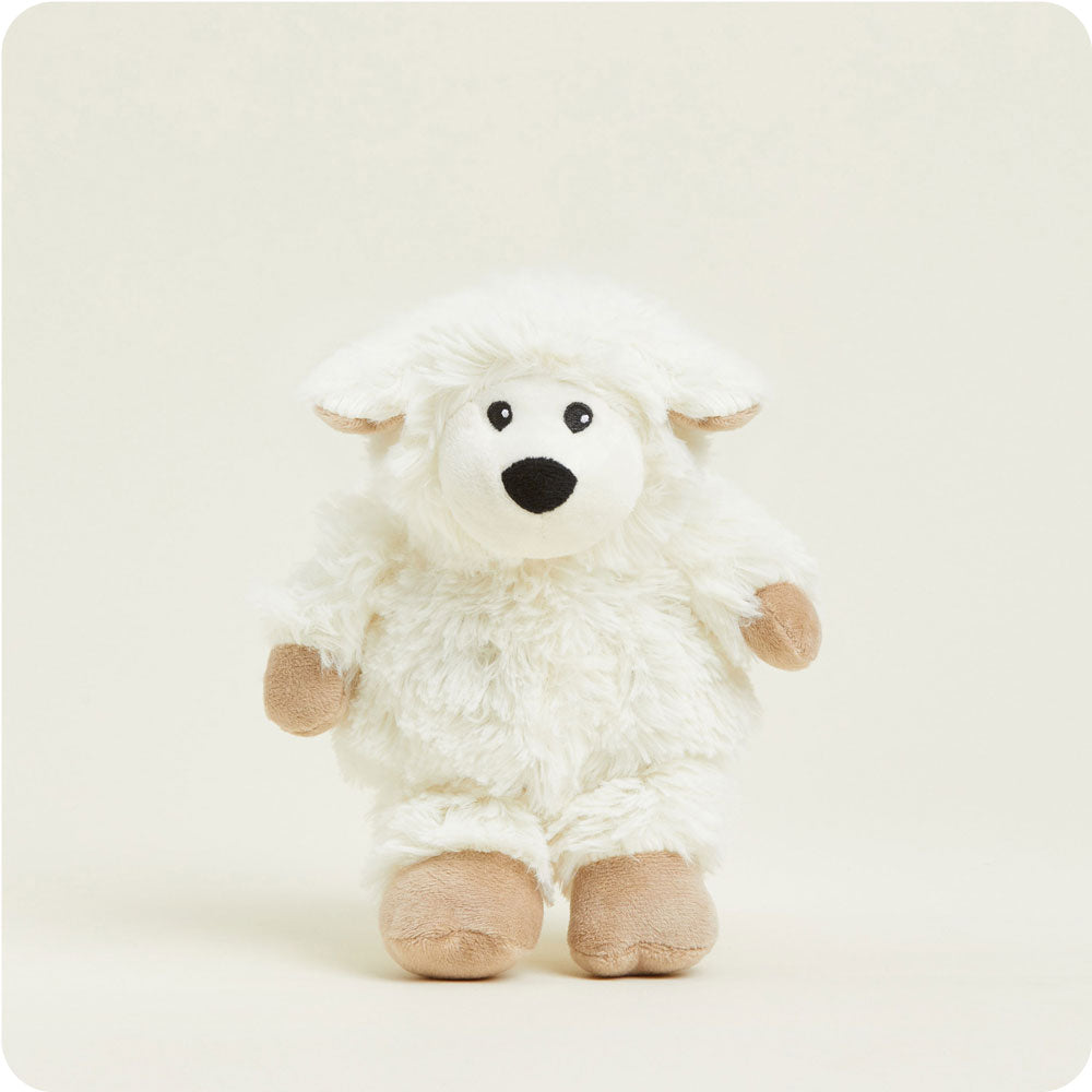 Image 100: Heated Sheep Plush Warmies Junior
