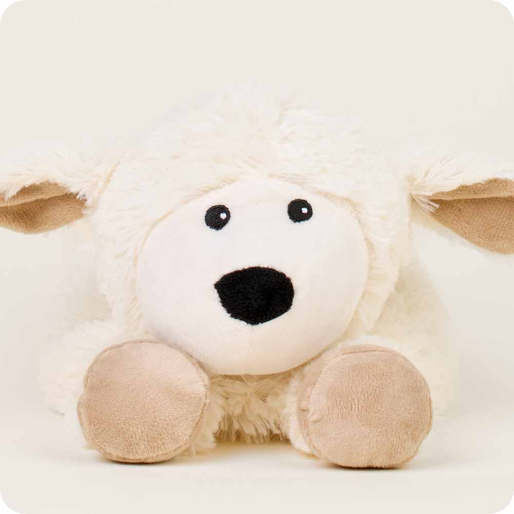 Image 100: Laying Down Sheep Stuffed Animal Warmies