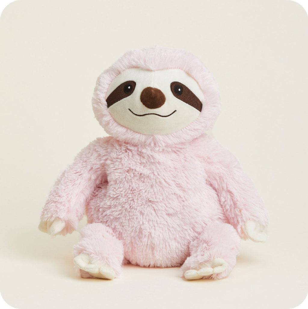 Image 101: Microwavable Pink Sloth Stuffed Animal Warmies