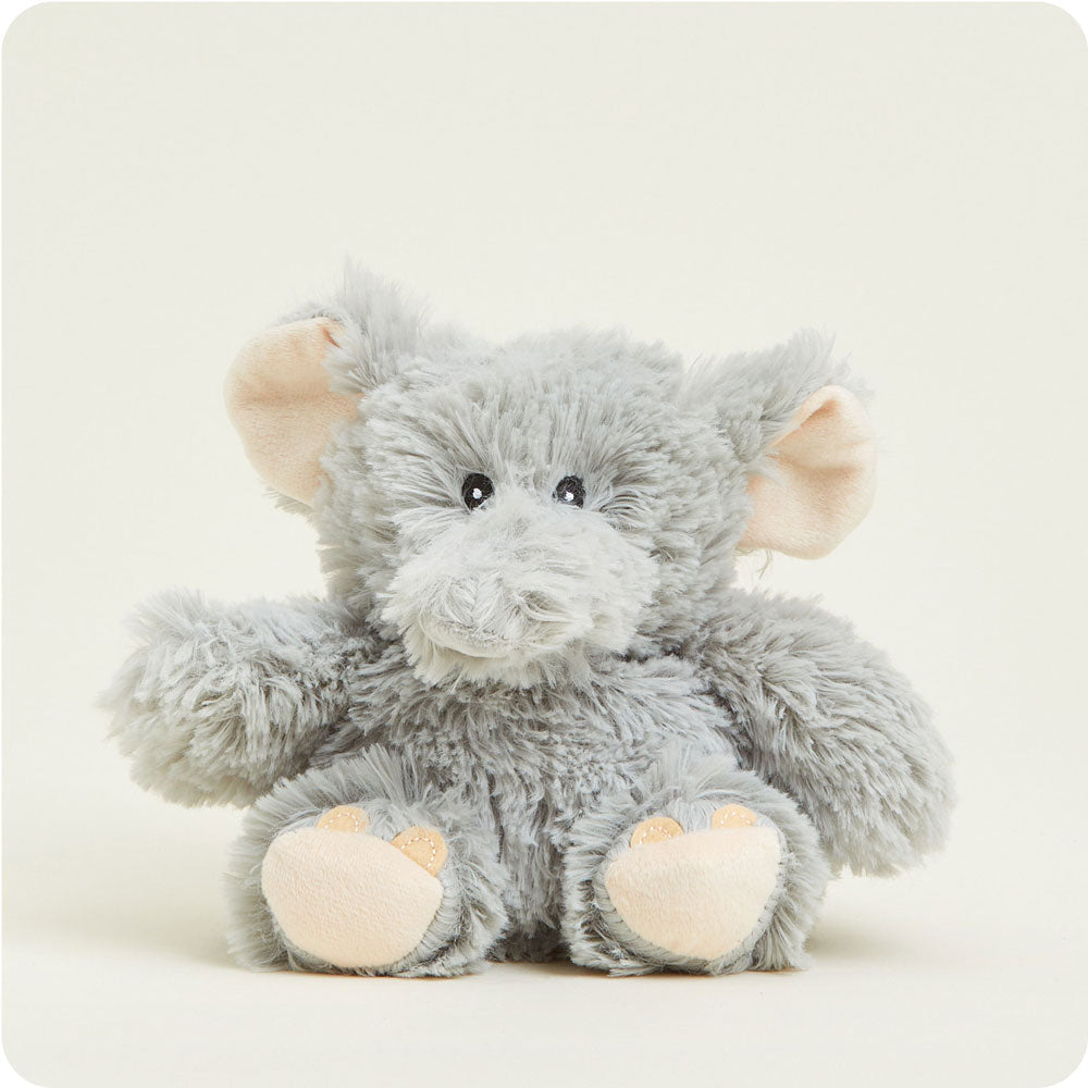 Image 93: Microwavable Elephant Stuffed Animal Warmies Junior